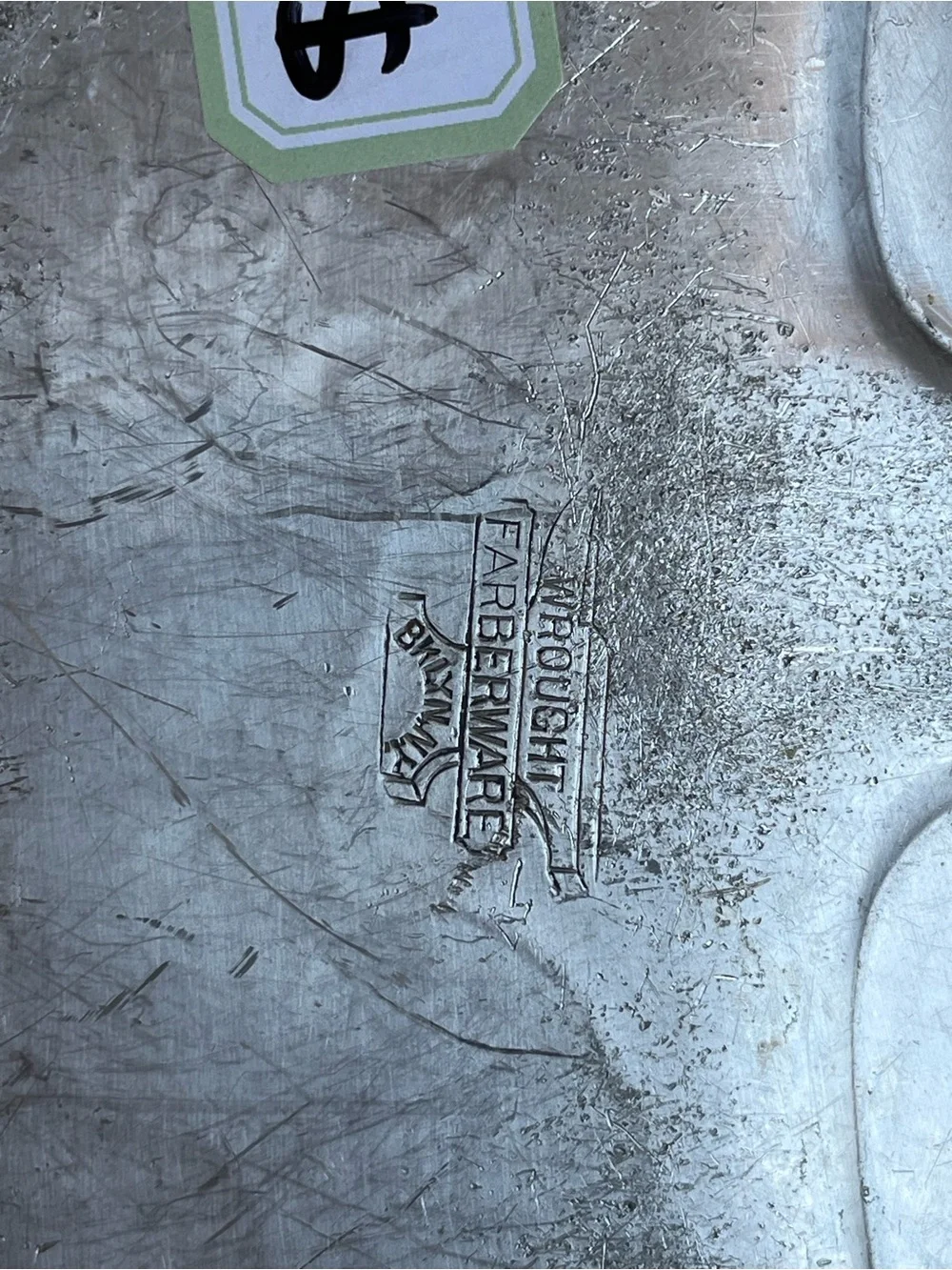 Farberware Silver Floral Embossed Vanity Tray
